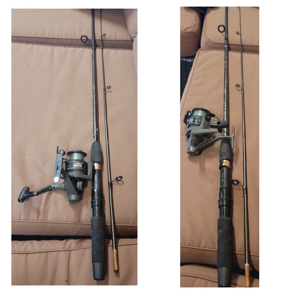 Abu Garcia 6'6" 2 Piece ACCU balance MeD Action With ACCU BAL 300 REEL COMBO - Picture 2 of 7
